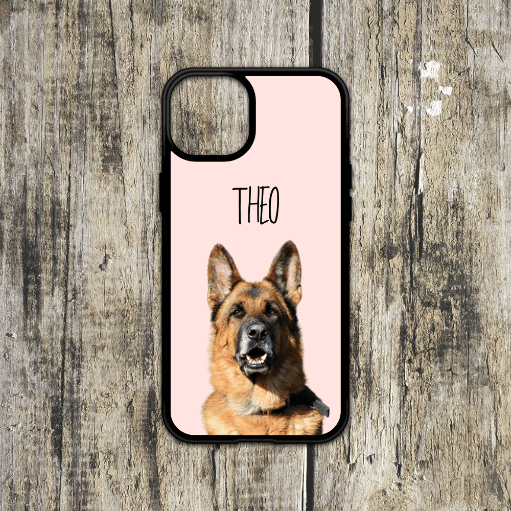 Custom Pet Phone Case - Pet Photo + Name