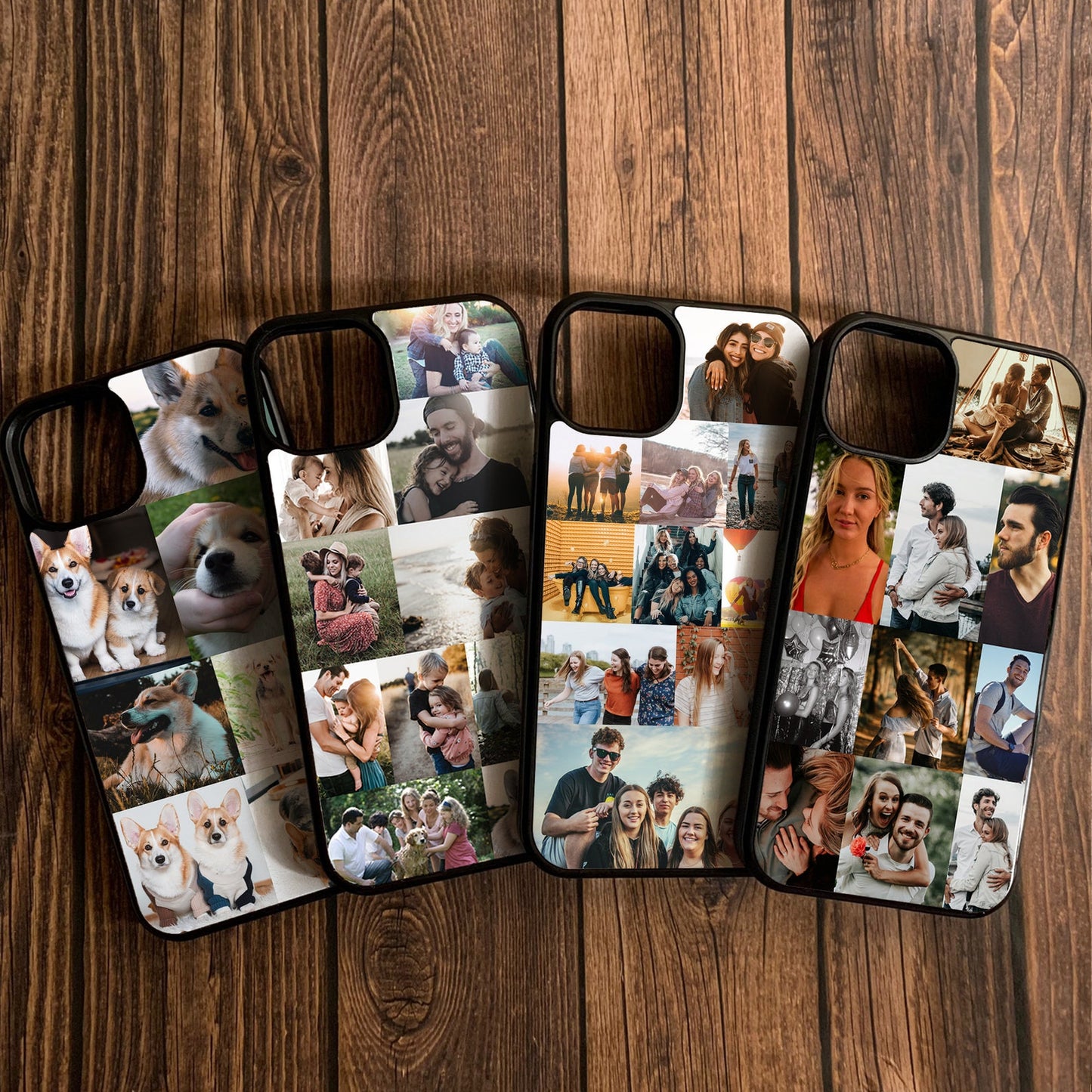 Personalized Picture Collage Phone Case For iPhones